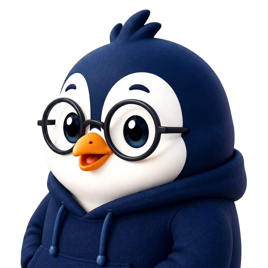 Penn, the PrepGuin mascot